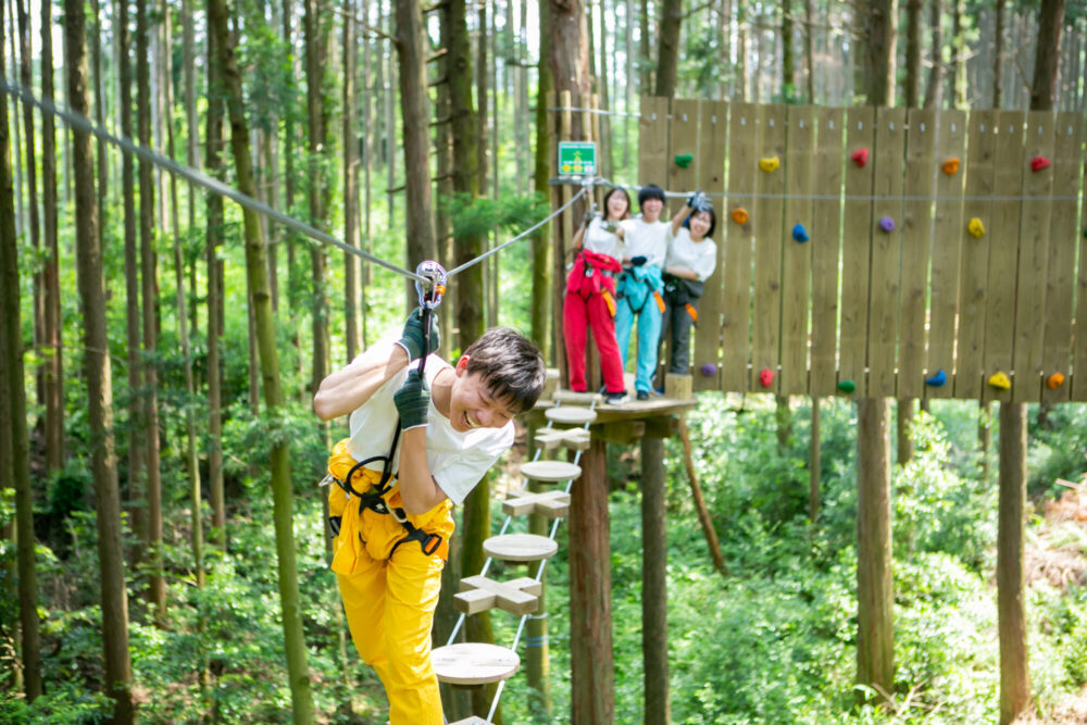 森が教えてくれる「学び」と「遊び」 アドベンチャーパーク　オドルの森