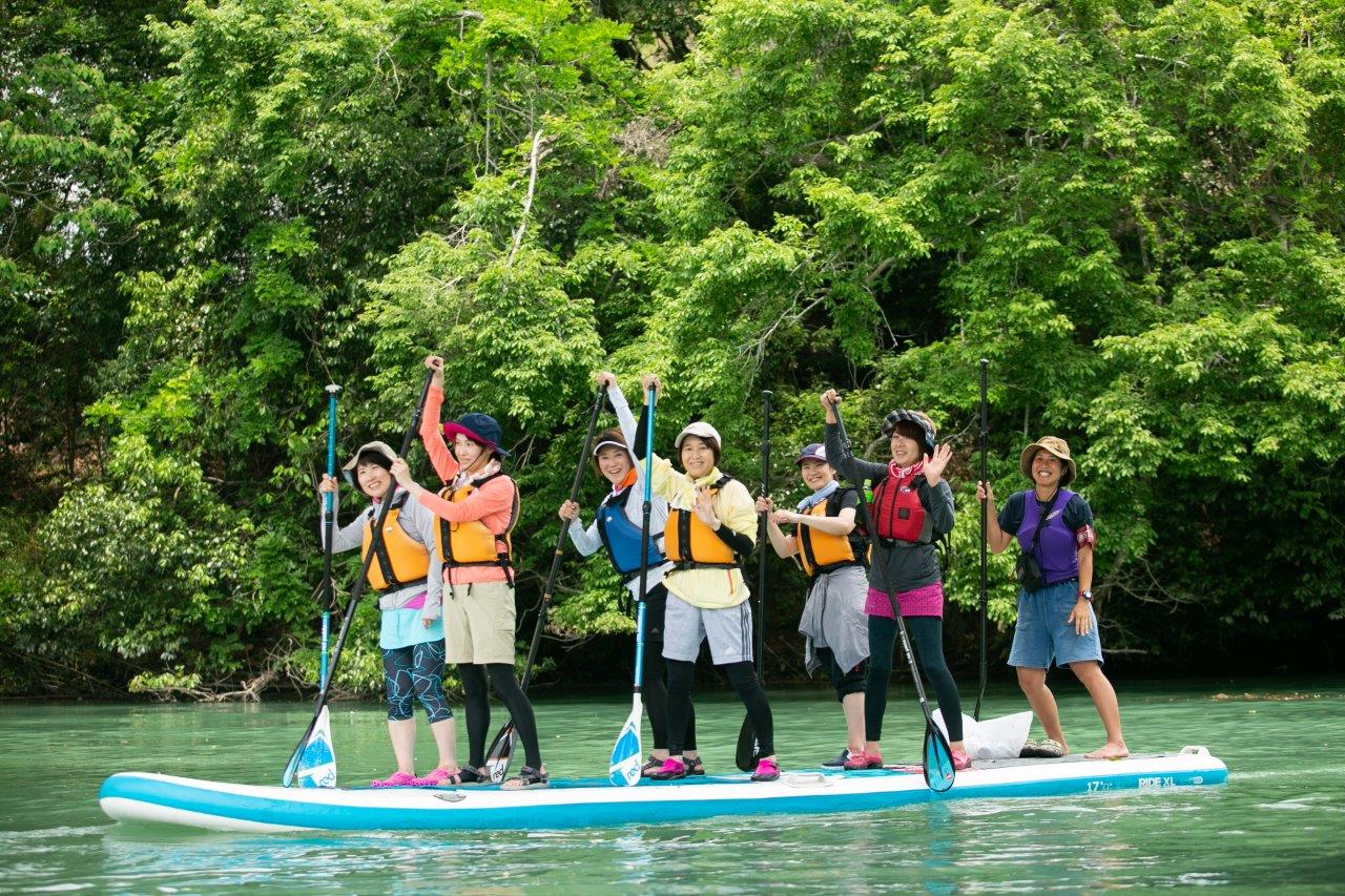 奥伊勢「宮川」でパドルスポーツ体験【SUP・カヌー】