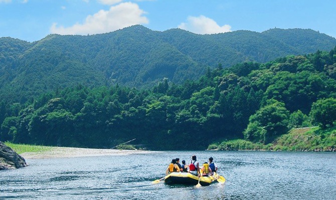 宮川ファミリーラフティング
