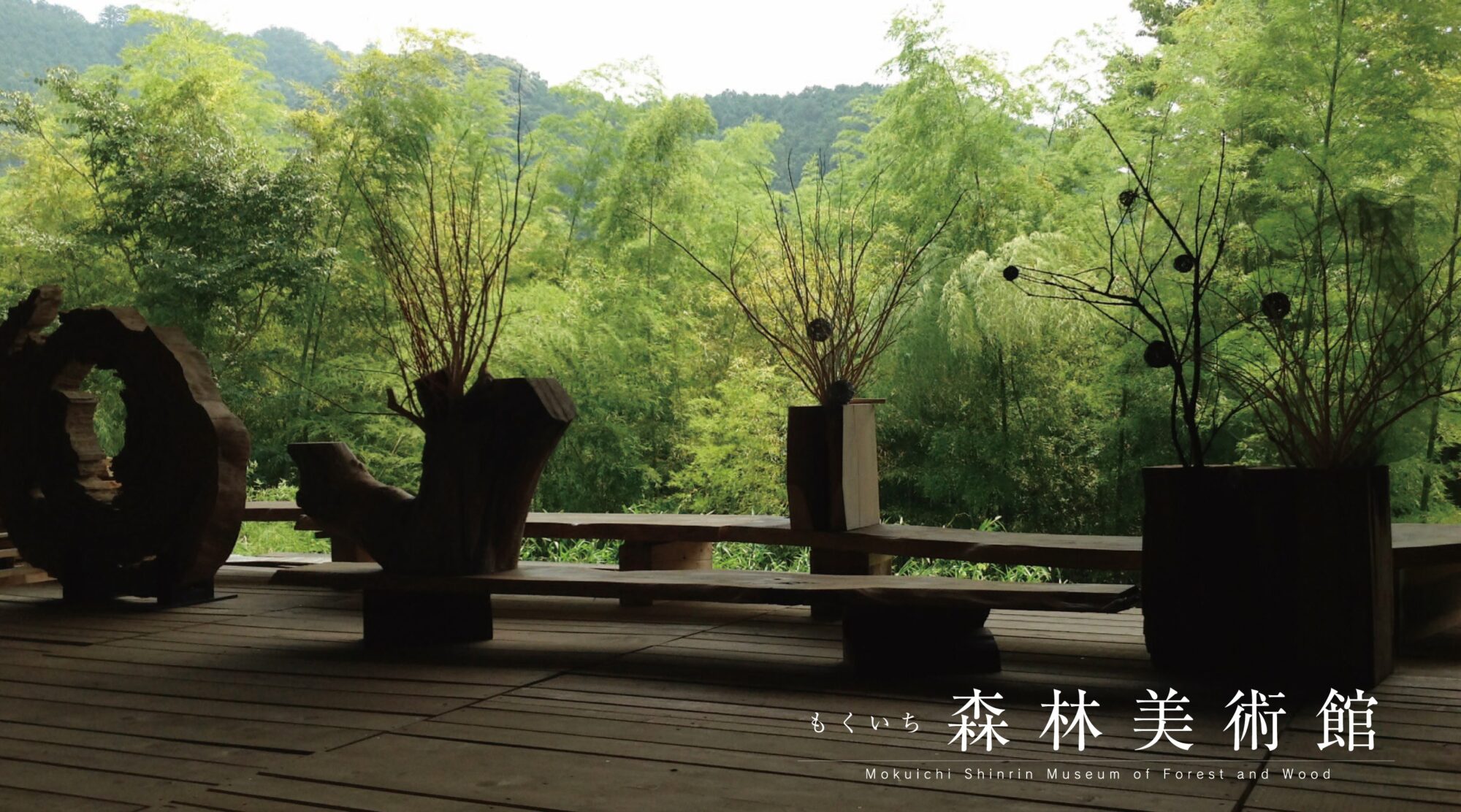 森林美術館内ご案内／製材見学／箸つくり体験